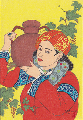 JACQUES POLI ジャック・ポリ リトグラフ ポトフィリオ オウム Gallery 3J: Paul Jacoulet — The Christenson Collection of